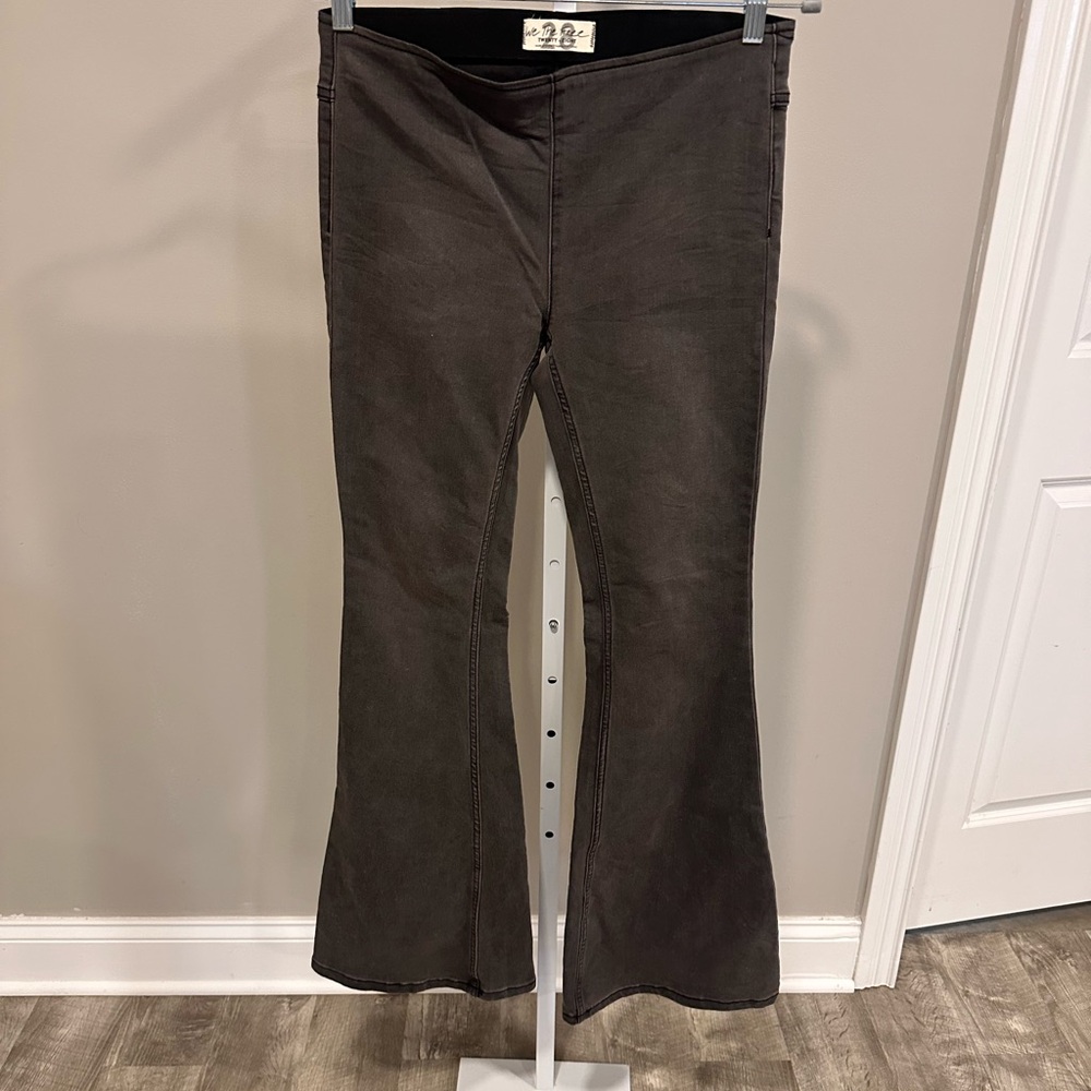 Free people flared stretch denim